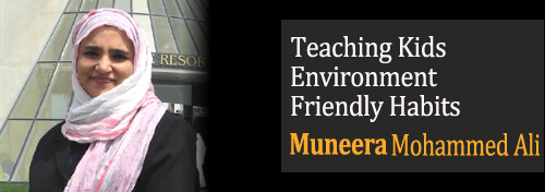 Teaching Kids Environment Friendly Habits