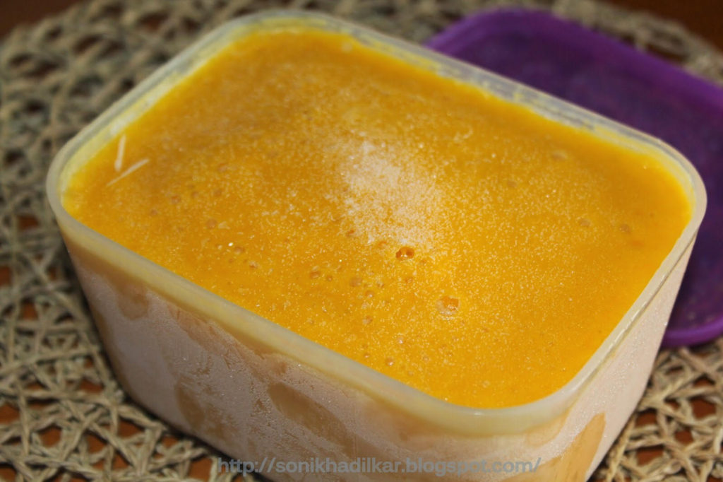 make mango icecream at home